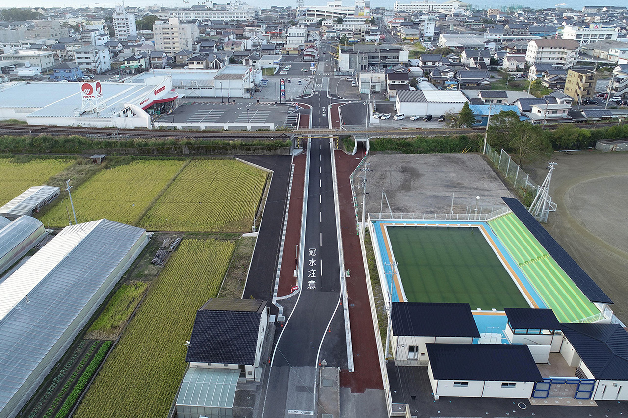 都市計画道路安芸中央インター線社会資本整備総合交付金工事(道交都第1-2号・道交都第1-3号）