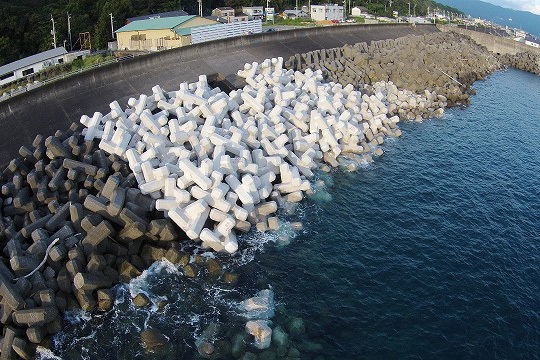 西浜海岸海岸災害復旧工事